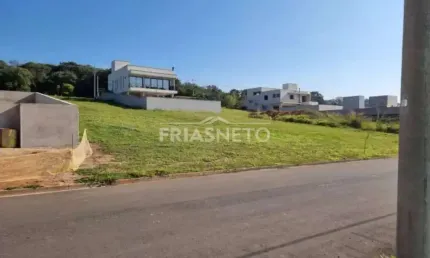 Terreno em condomínio fechado à venda no Terras de Piracicaba, Piracicaba 