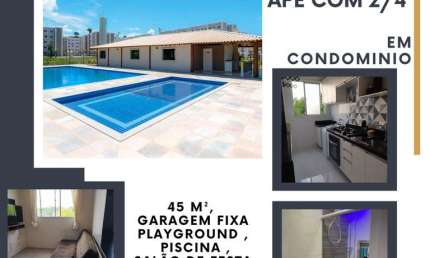 Apartamento para Venda em Lauro de Freitas, Caixa D`Água, 2 dormitórios, 1 banheiro, 1 vaga