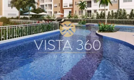 Apartamento novo com 3 dormitórios, suíte, lazer e 2 vagas à venda no morumbi em paulínia/sp