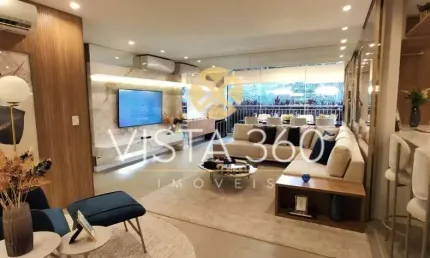 Apartamento de alto padrão com 3 suítes à venda na nova campinas - campinas/sp