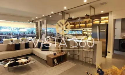 Apartamento de alto padrão com 3 suítes à venda na nova campinas - campinas/sp