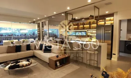 Apartamento de alto padrão com 3 suítes à venda na nova campinas - campinas/sp