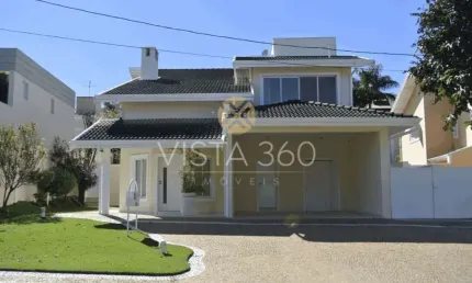 CASA COM 4 SUÍTES PARA LOCAÇÃO NO LOTEAMENTO ALPHAVILLE - CAMPINAS/SP