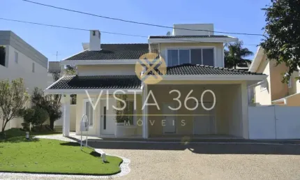 Casa com 4 suítes para locação no loteamento alphaville - campinas/sp