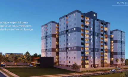 Apartamento para Venda em Foz do Iguaçu, Vila Yolanda, 1 dormitório, 1 suíte, 1 banheiro, 1 vaga