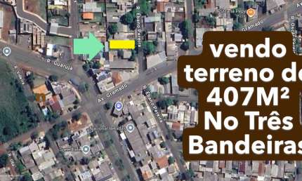Terreno à venda no Três Bandeiras, Foz do Iguaçu 
