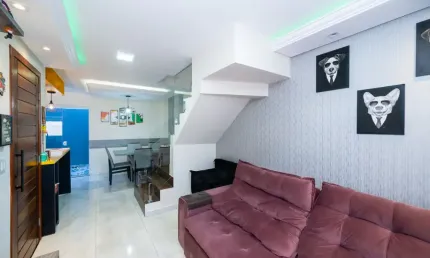 Casa em condomínio fechado com 3 quartos à venda na Rua Jerusalém, 201, Alto Boqueirão, Curitiba