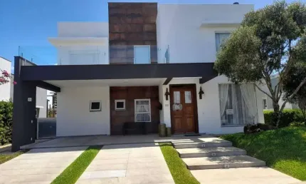 Sobrado à venda, 5 quartos, 5 suítes, Condomínio Quintas do Lago - Xangri-Lá/RS