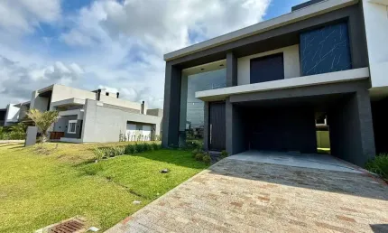 Sobrado à venda, 4 quartos, 4 suítes, 2 vagas, Condomínio Sunset Xangri-Lá - Xangri-Lá/RS