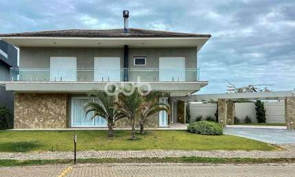 Sobrado à venda, 4 quartos, 4 suítes, 3 vagas, Condomínio Sea Coast - Xangri-Lá/RS