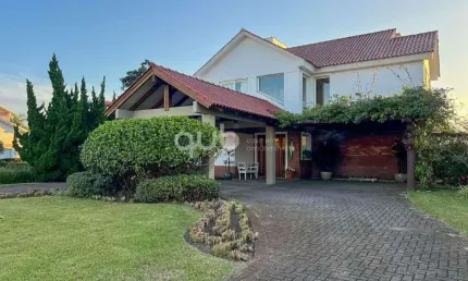 Sobrado à venda, 5 quartos, 5 suítes, 2 vagas, condomínio green village - xangri-lá/rs