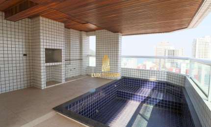 Apartamento 4 Quartos Sendo 4 Suítes mais Varanda Gourmet com Piscina Vista Mar