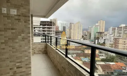 Apartamento de 57m c/ 1 Quarto 1 Suíte, Varanda Gourmet e 200m da Praia
