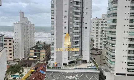 Apartamento de 57m c/ 1 Quarto 1 Suíte, Varanda Gourmet e 200m da Praia