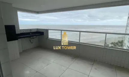 Apartamento 120m2 c/ 3 Quartos 1 Suíte, Varanda Gourmet c/ Vista Mar
