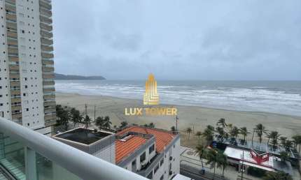 Apartamento 63m2 c/ 1 Dormitório, Sacada Gourmet com churrasqueira e vista mar