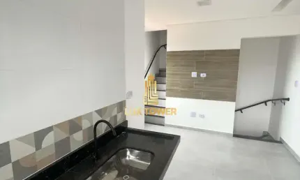 Casa condomínio de 79m2 c/ 2 quartos 2 suítes e sacada com churrasqueira