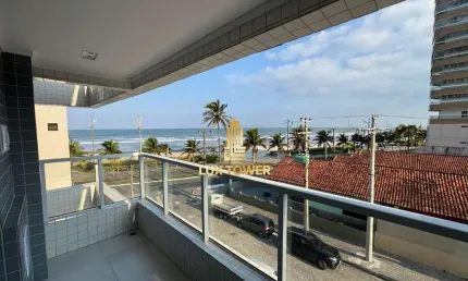 Apartamento de 74m2 c/ 2 quartos 1 suíte e varanda gourmet com vista mar