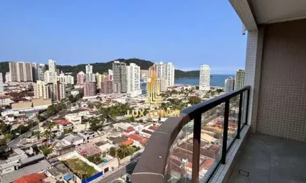 Apartamento 132m2 c/ 3 suítes e varanda gourmet com vista mar no forte