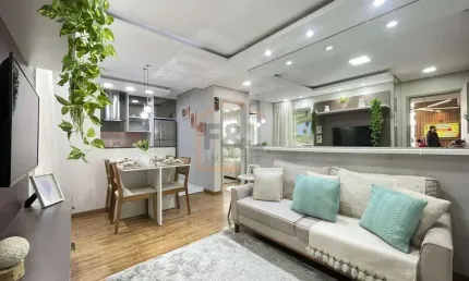 Apartamento para Venda em Almirante Tamandaré, Lamenha Grande, 2 dormitórios, 1 banheiro, 1 vaga