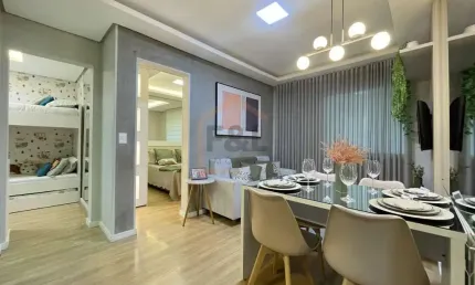 Apartamento para Venda em Almirante Tamandaré, Bonfim, 2 dormitórios, 1 banheiro, 1 vaga
