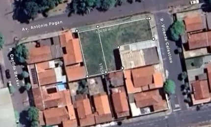 Terreno à venda no Palmeiras, Araçatuba 