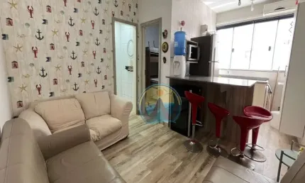 Apartamento com 1 quarto à venda em itaguá, ubatuba , 31 m2 por r$ 300.000