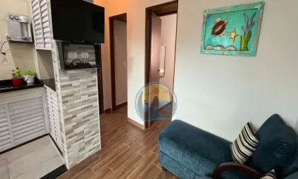 Apartamento com 2 quartos à venda em Perequê Açu, Ubatuba , 44 m2 por R$ 390.000