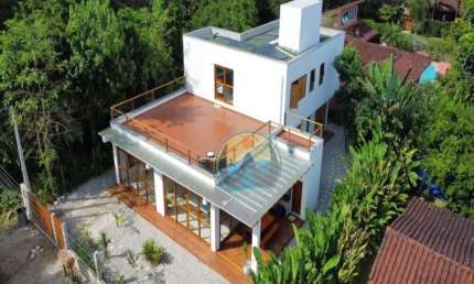 Casa com 4 quartos à venda na Praia do Itamambuca, Ubatuba , 273 m2 por R$ 3.600.000