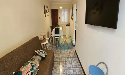 Apartamento com 1 quarto à venda na Praia Grande, Ubatuba , 40 m2 por R$ 420.000