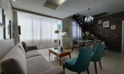 Cobertura à venda, 3 quartos, 1 suíte, 2 vagas, Estoril - Belo Horizonte/MG
