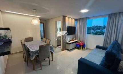 Lindo Apartamento 02 Quartos todo planejado , 02 Vagas de garagem - Cabral