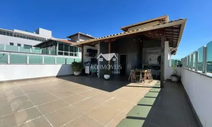 Cobertura à venda, 03 quartos com suíte, 02 vagas de garagem no bairro diamante