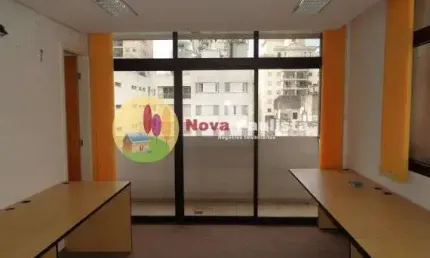 Excelente sala comercial, 80 m², uma vaga de garagem, locaçao r$ 7.000,00 por mês.