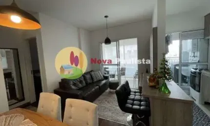 Apartamento localizado na Praça Julio Mesquita, o prédio conta com lazer total, 43 M², vaga de garagem.