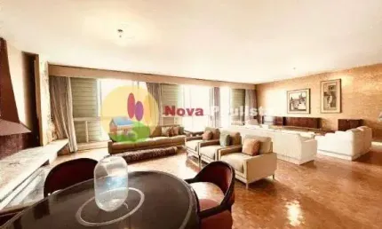 Apartamento à venda, com 310 m2, 3 quartos e 2 vagas por r$ 3.900.000