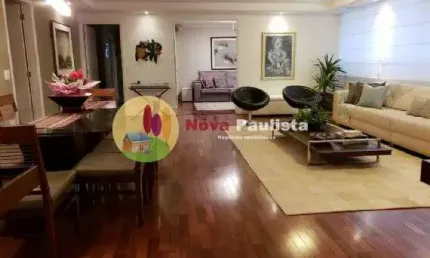 Apartamento mobiliado e reformado, com 2 quartos e escritorio, para locação, 184 m², por r$ 9.500,00