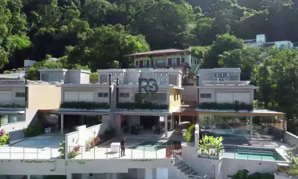 Casa de Luxo em Condomínio: 5 Suítes, Piscina Privativa e Vista para Mata Atlântica em Juquehy, São Sebastião-SP