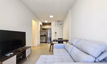 Apartamento de 1 dormitório à venda na Carvoeira, em Florianópolis.