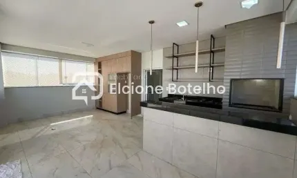 Cobertura duplex para locação de aprox. 230 m², com 3 quartos, no Patrimônio - Uberlândia - MG