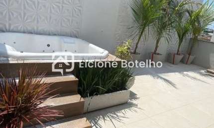 Cobertura duplex para locação de aprox. 162 m², com 3 quartos, no Santa Mônica - Uberlândia - MG