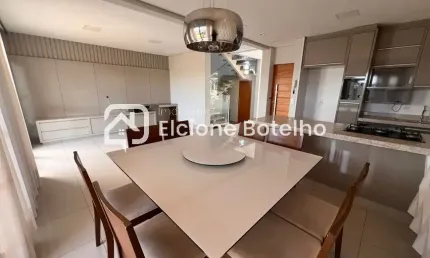 Casa em condomínio para locação de 185 m², com 4 quartos no granja marileusa - uberlândia - mg