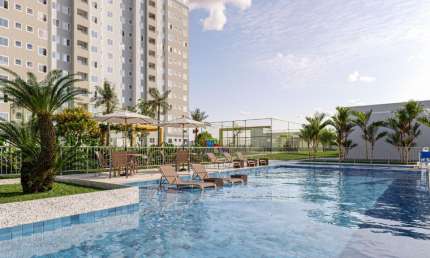 Apartamento com 2 quartos à venda na Rua C, 01-A, Residencial Alfa, Goiânia