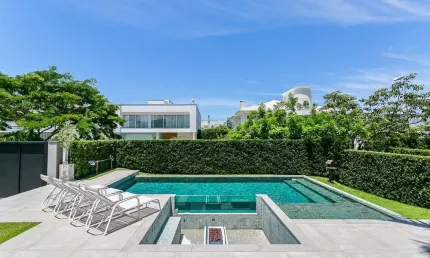 Casa para venda em florianópolis, jurere internacional, 5 dormitórios, 5 suítes, 6 banheiros, 2 vagas