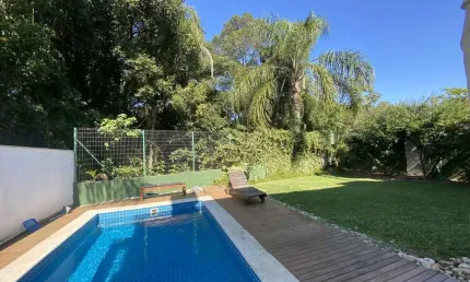 Casa para locação em florianópolis, jurere, 5 dormitórios, 4 suítes, 6 banheiros, 2 vagas
