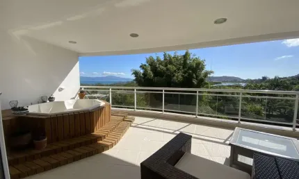 Apartamento para Venda em Florianópolis, Cachoeira do Bom Jesus, 4 dormitórios, 4 suítes, 5 banheiros, 3 vagas