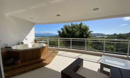 Apartamento para Locação em Florianópolis, Cachoeira do Bom Jesus, 4 dormitórios, 4 suítes, 5 banheiros, 3 vagas