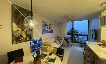 Apartamento para Locação em Florianópolis, JURERE INTERNACIONAL, 2 dormitórios, 2 suítes, 3 banheiros, 1 vaga