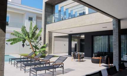 Casa para Locação em Florianópolis, JURERE INTERNACIONAL, 5 dormitórios, 5 suítes, 6 banheiros, 3 vagas