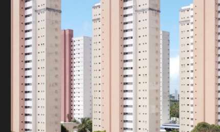 Apartamento em Ponta Negra - 2/4 Suíte - 55m² - Sombra